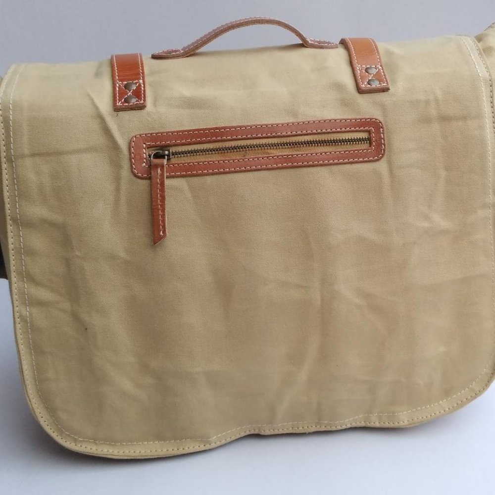 Canvas Computer Messenger Bag - image 2